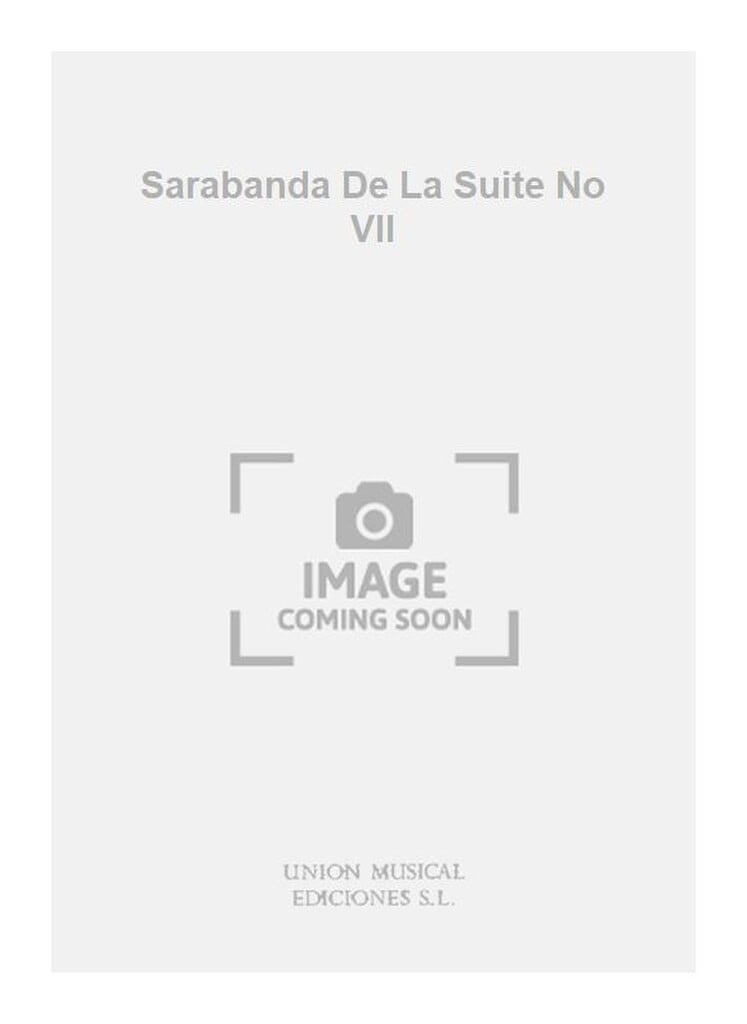 Sarabanda De La Suite No Vii